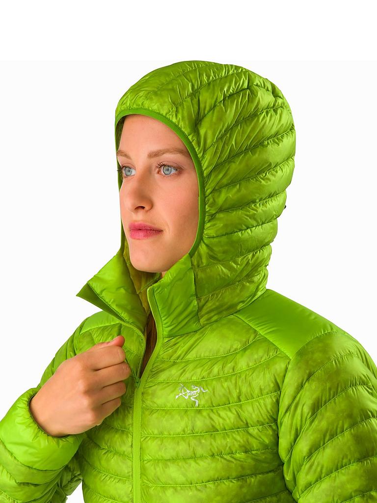 ARCTERYX Damen Daunenjacke Cerium SL Hoody grun